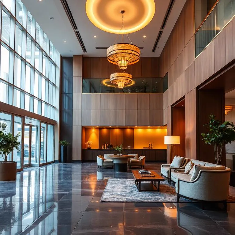 Website für Hotels mit Zimmerpräsentation und Buchungsanbindung. Elegante Hotel-Lobby – professionelle Webseite für Hotels und Gastgewerbe aus Köln